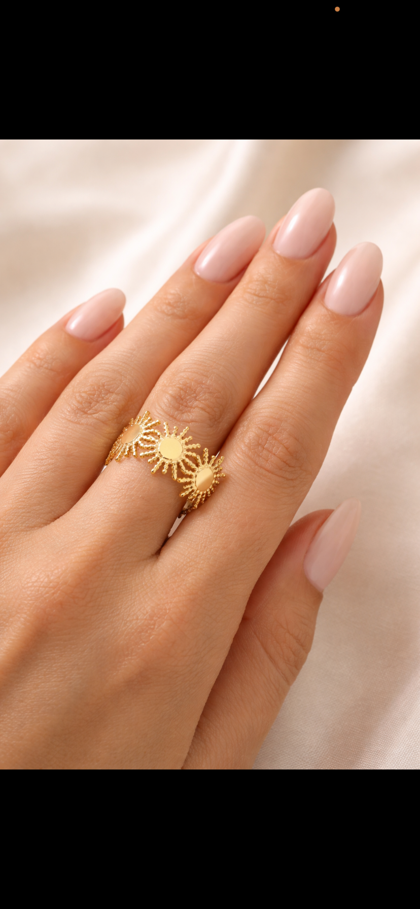 Bague soleil