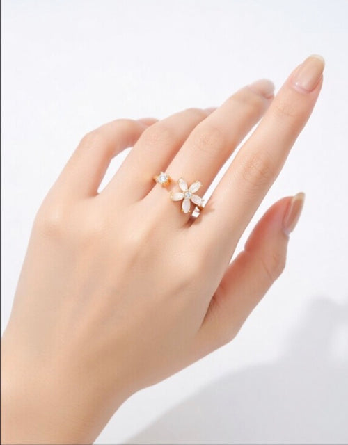 Bague fleur